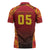Custom Trinbago Cricket Knight Riders Zipper Polo Shirt Go Champs - Wonder Print Shop
