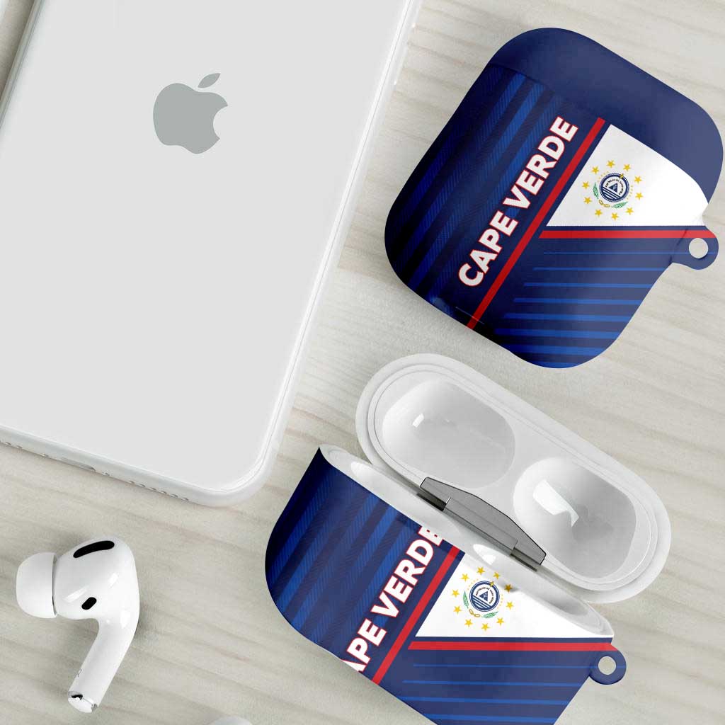 Cape Verde Football AirPods Case Unique Style - Wonder Print Shop