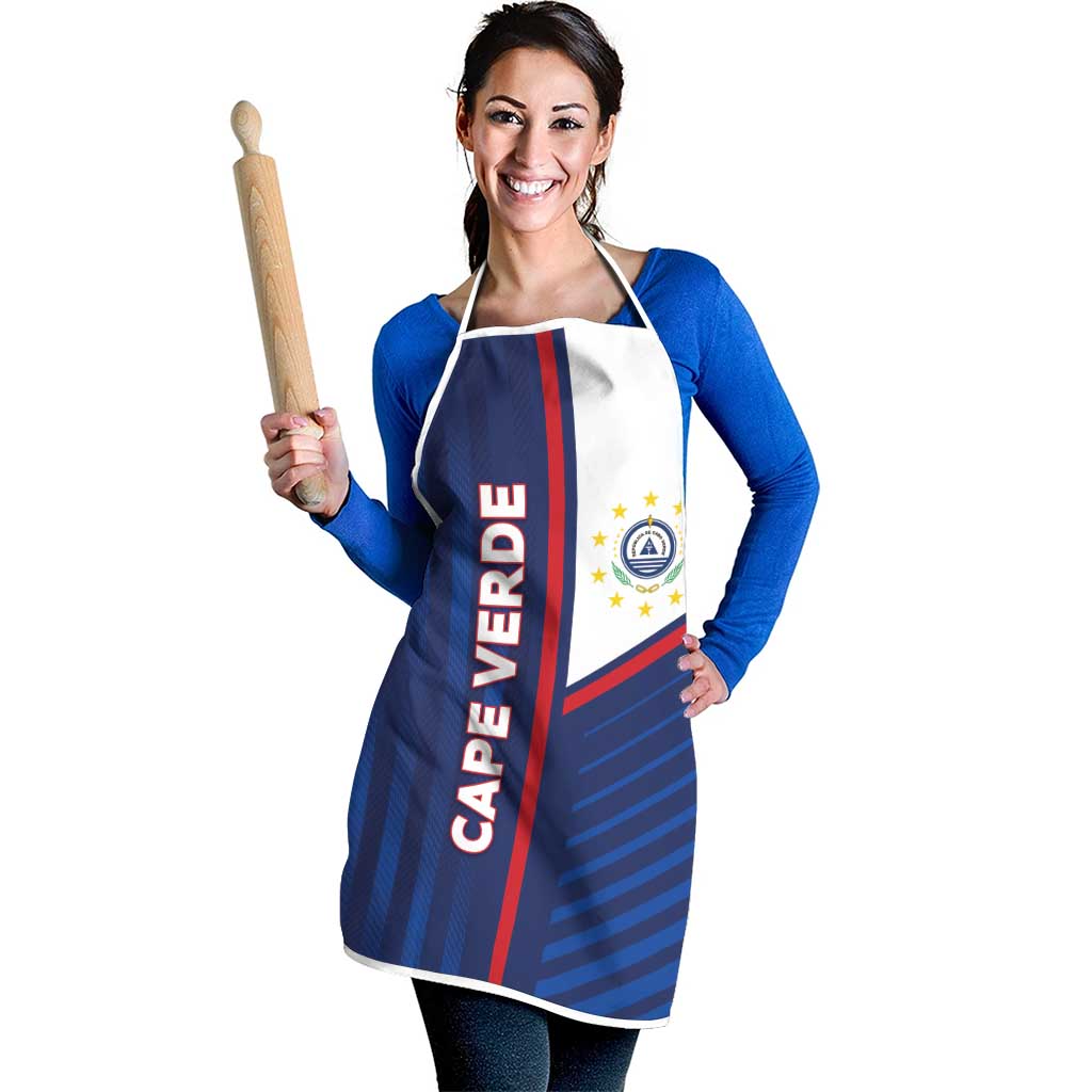 Cape Verde Football Apron Unique Style - Wonder Print Shop
