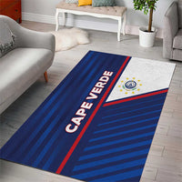 Cape Verde Football Area Rug Unique Style - Wonder Print Shop