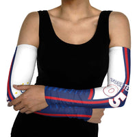 Custom Cape Verde Football Arm Sleeves Unique Style - Wonder Print Shop
