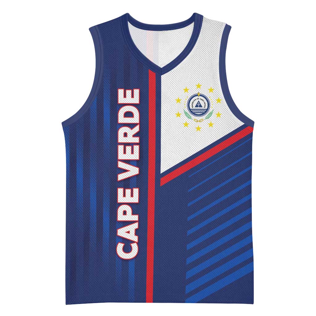 Custom Cape Verde Football Basketball Jersey Unique Style - Wonder Print Shop