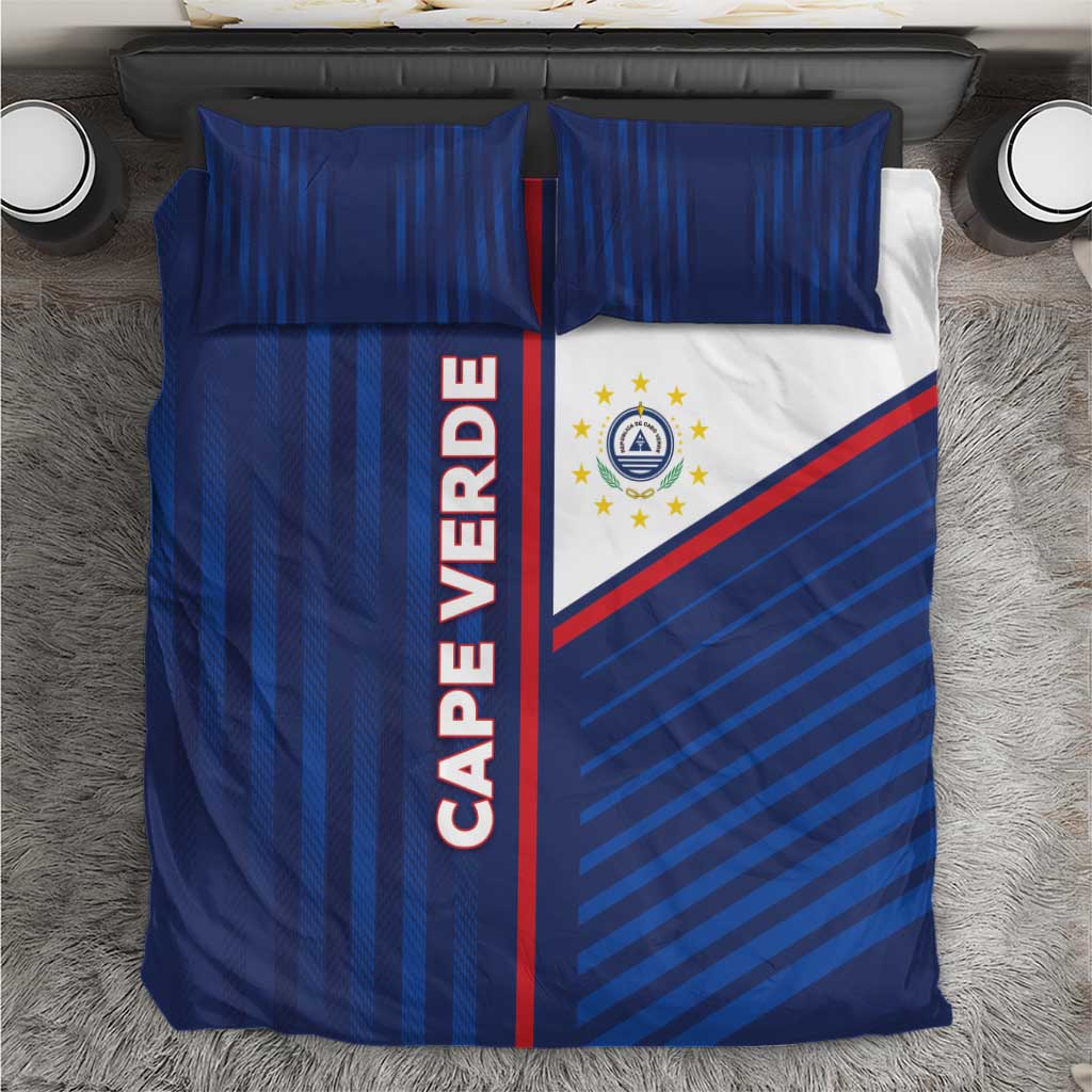 Cape Verde Football Bedding Set Unique Style - Wonder Print Shop