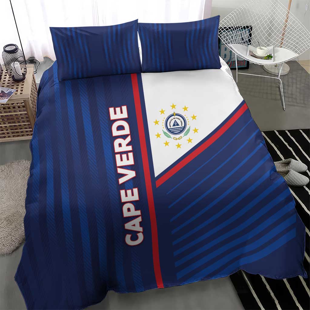 Cape Verde Football Bedding Set Unique Style - Wonder Print Shop