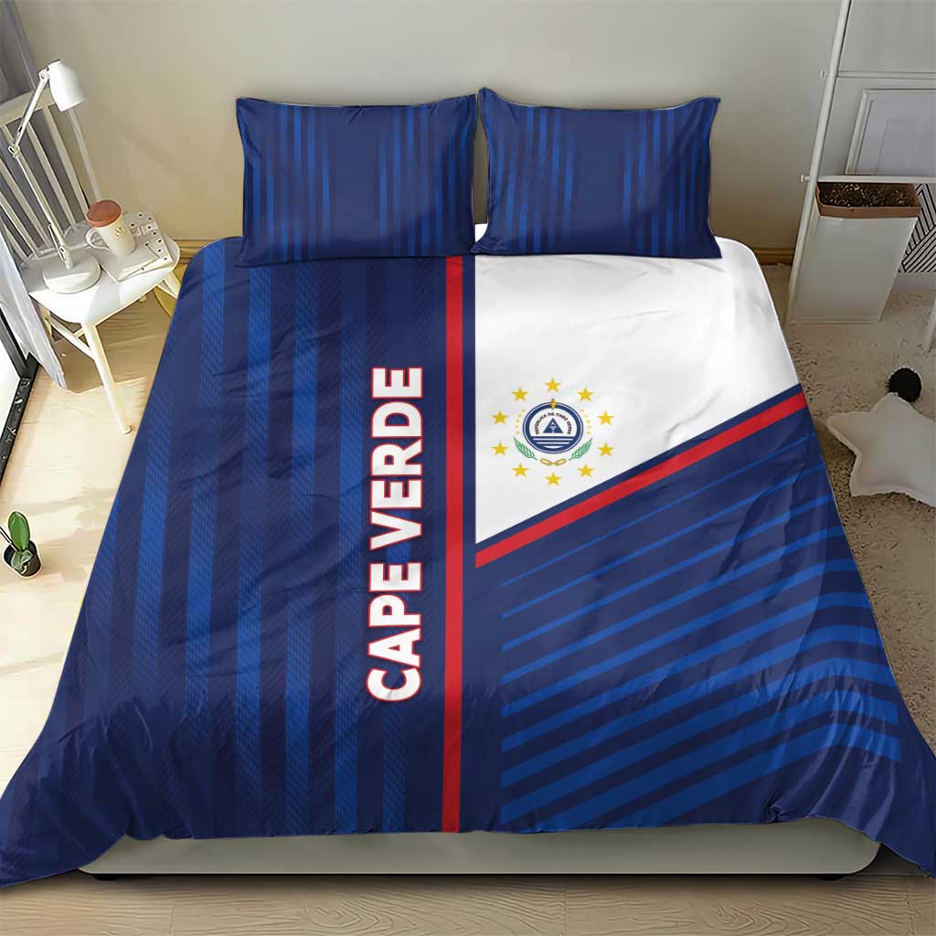 Cape Verde Football Bedding Set Unique Style - Wonder Print Shop