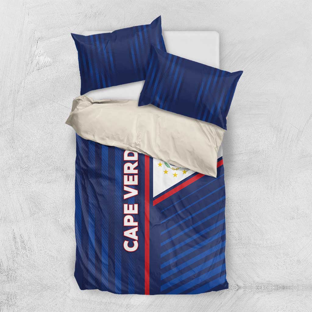 Cape Verde Football Bedding Set Unique Style - Wonder Print Shop