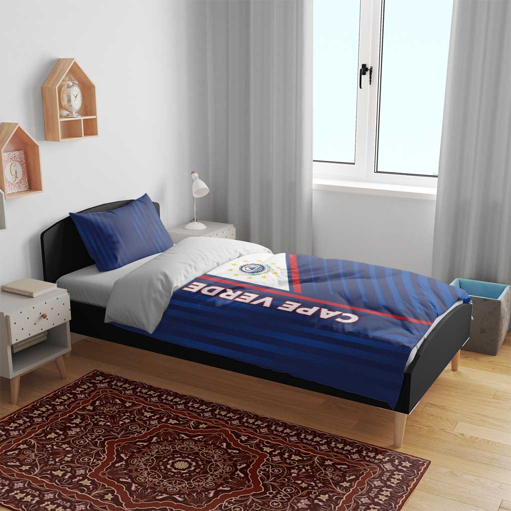 Cape Verde Football Bedding Set Unique Style - Wonder Print Shop