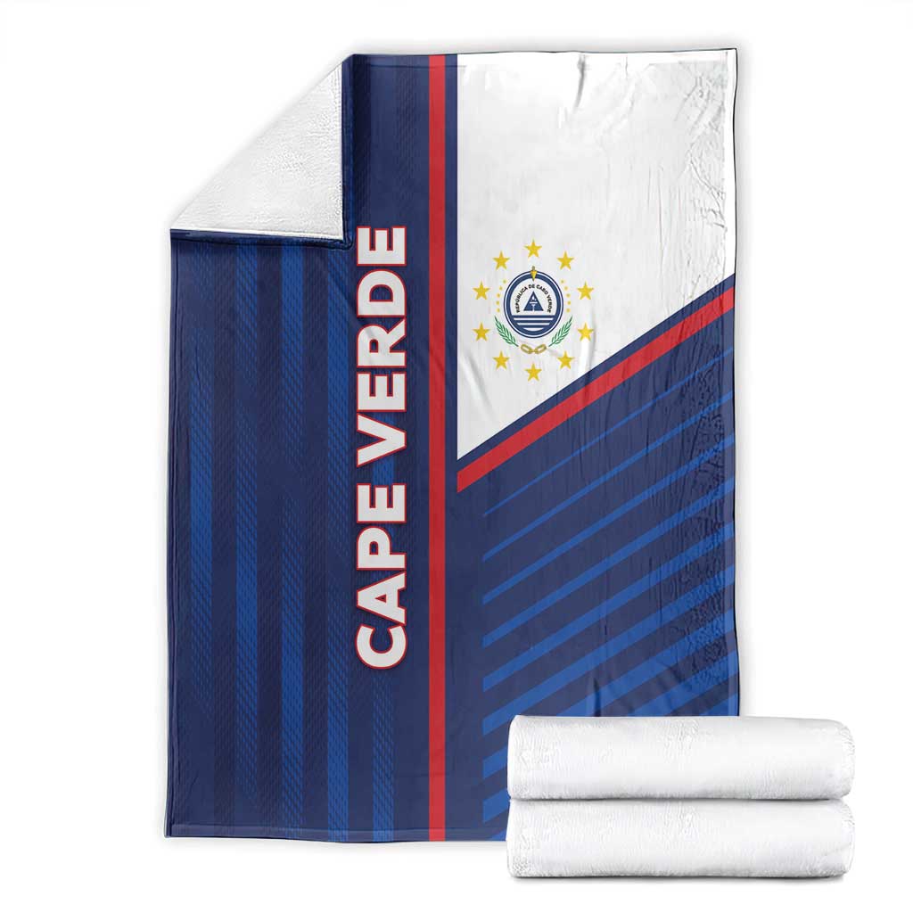 Cape Verde Football Blanket Unique Style - Wonder Print Shop