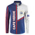 Custom Cape Verde Football Button Sweatshirt Unique Style - Wonder Print Shop