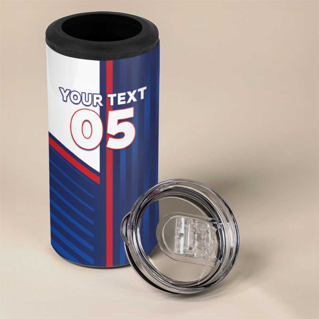 Custom Cape Verde Football 4 in 1 Can Cooler Tumbler Unique Style - Wonder Print Shop