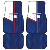 Custom Cape Verde Football Car Mats Unique Style - Wonder Print Shop