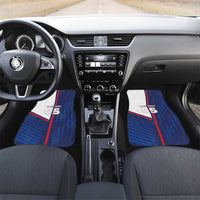 Custom Cape Verde Football Car Mats Unique Style - Wonder Print Shop