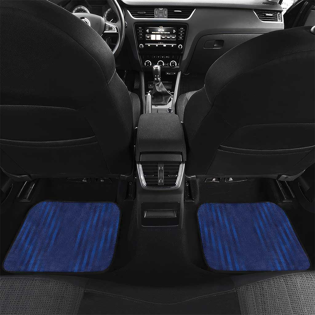 Custom Cape Verde Football Car Mats Unique Style - Wonder Print Shop