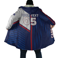 Custom Cape Verde Football Cloak Unique Style - Wonder Print Shop
