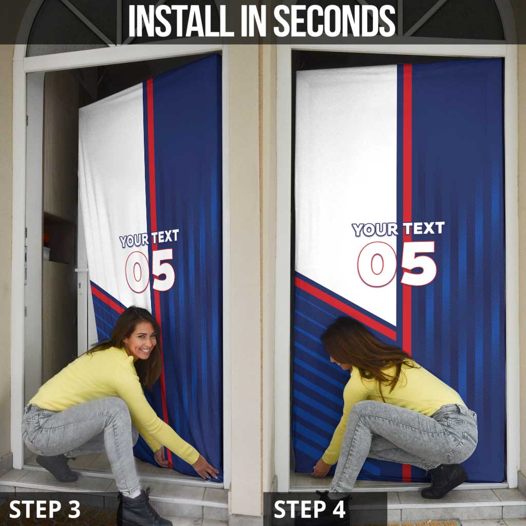 Custom Cape Verde Football Door Cover Unique Style - Wonder Print Shop