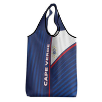 Cape Verde Football Grocery Bag Unique Style - Wonder Print Shop