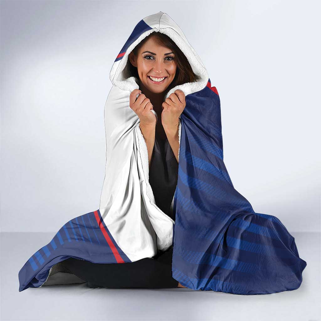 Cape Verde Football Hooded Blanket Unique Style - Wonder Print Shop