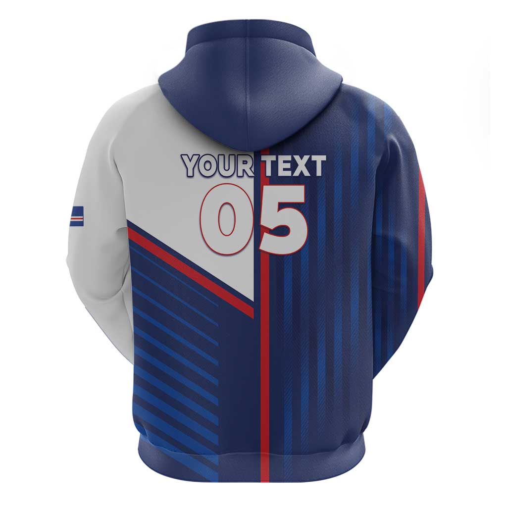 Custom Cape Verde Football Hoodie Unique Style - Wonder Print Shop