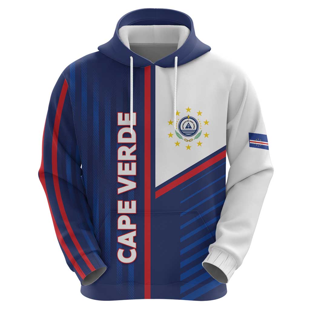 Custom Cape Verde Football Hoodie Unique Style - Wonder Print Shop