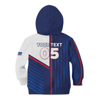 Custom Cape Verde Football Kid Hoodie Unique Style - Wonder Print Shop