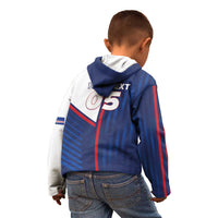 Custom Cape Verde Football Kid Hoodie Unique Style - Wonder Print Shop