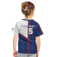 Custom Cape Verde Football Kid T Shirt Unique Style - Wonder Print Shop