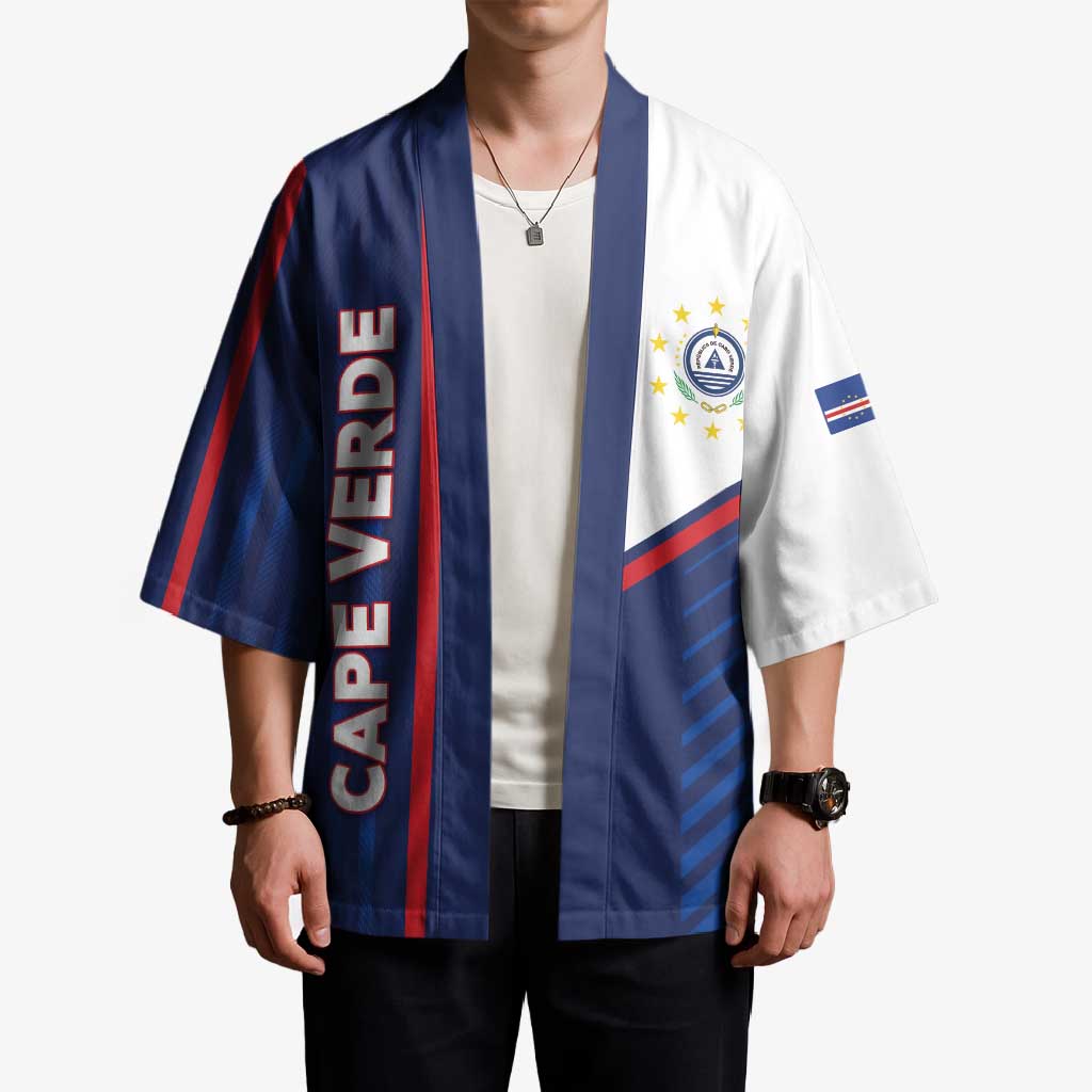 Custom Cape Verde Football Kimono Unique Style - Wonder Print Shop