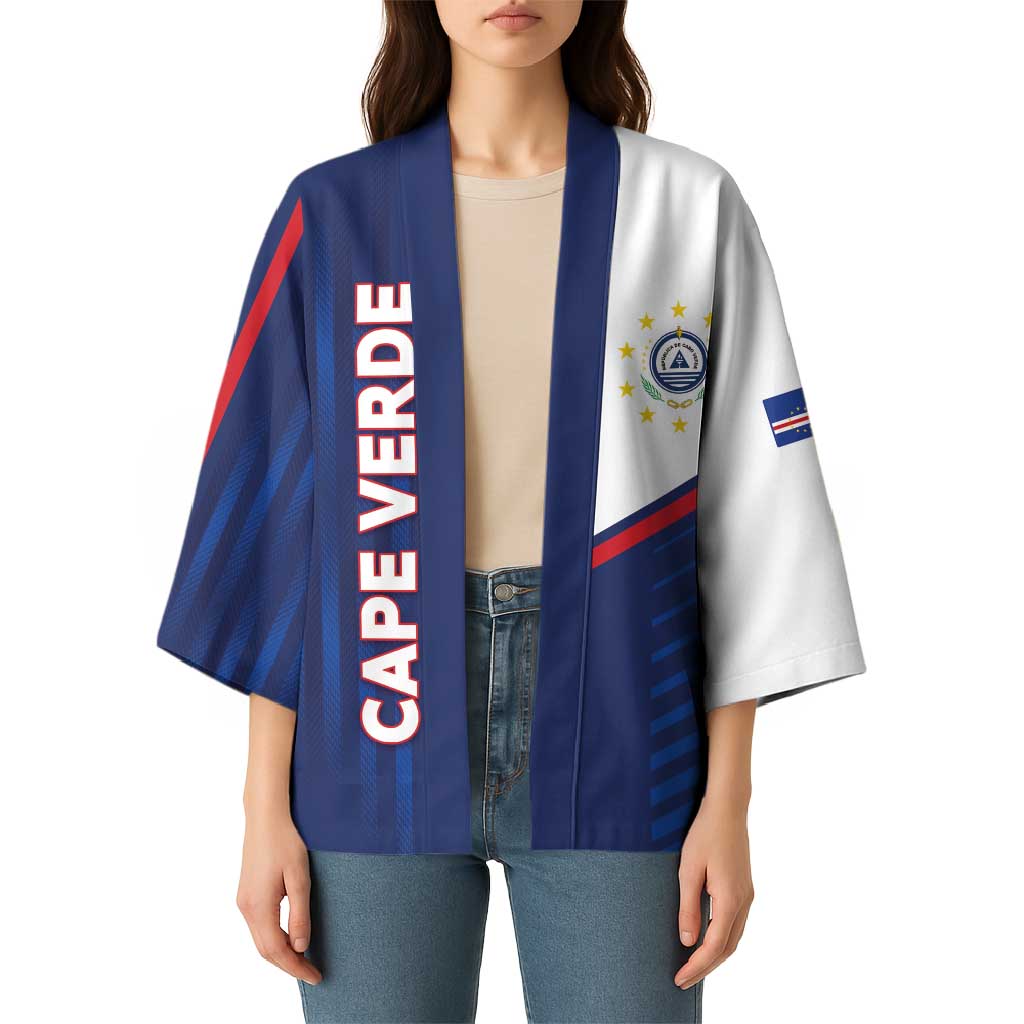 Custom Cape Verde Football Kimono Unique Style - Wonder Print Shop
