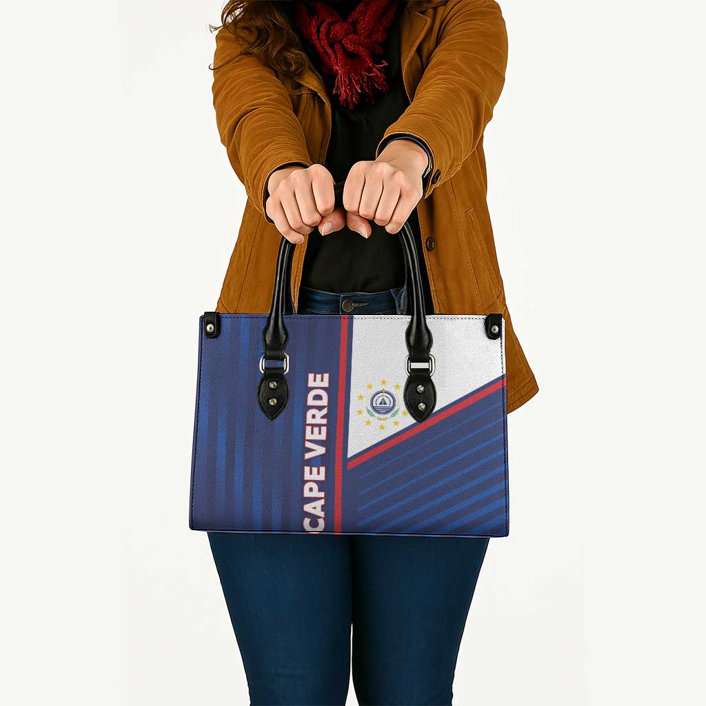 Cape Verde Football Leather Bag Unique Style - Wonder Print Shop