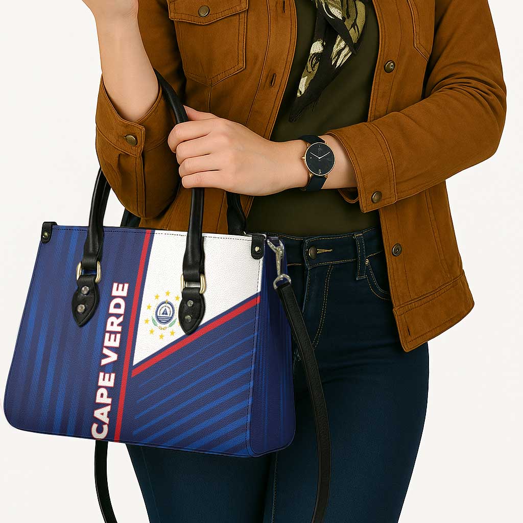 Cape Verde Football Leather Bag Unique Style - Wonder Print Shop