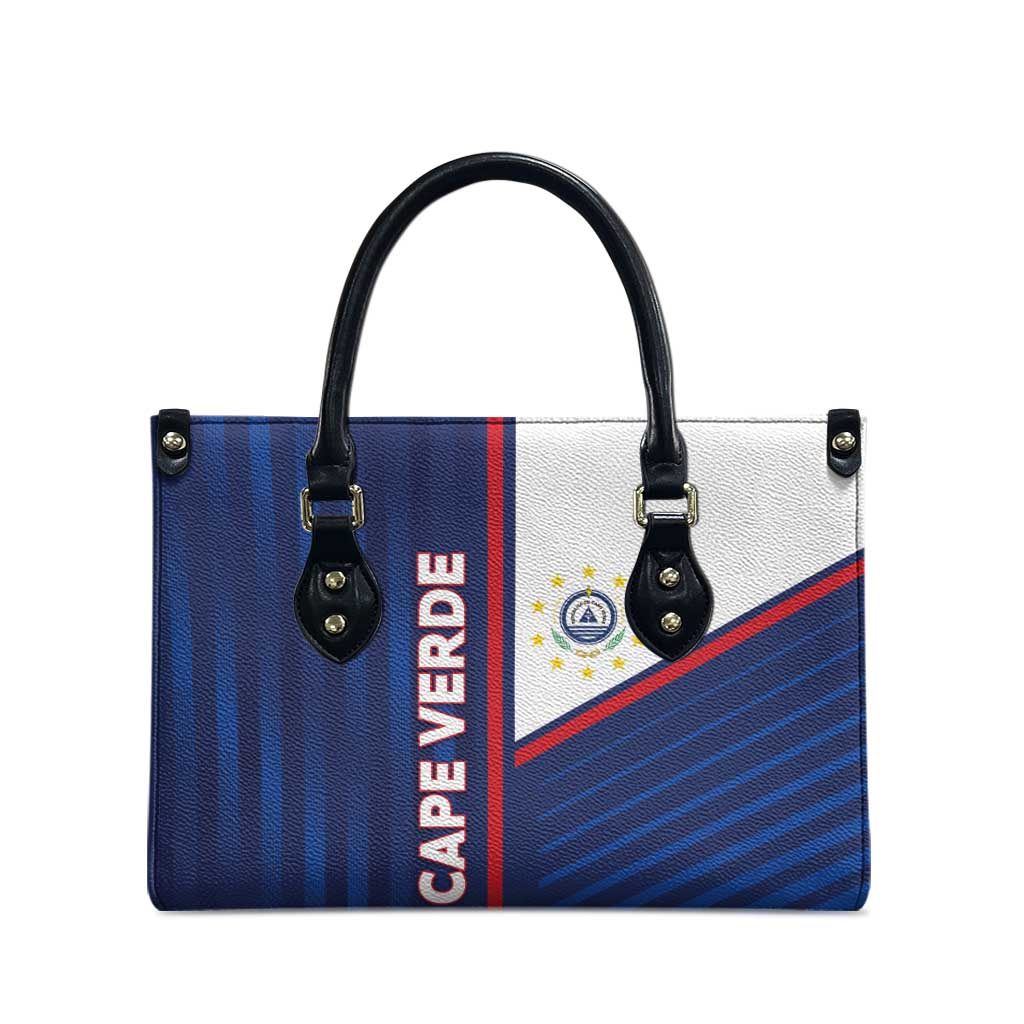 Cape Verde Football Leather Bag Unique Style - Wonder Print Shop