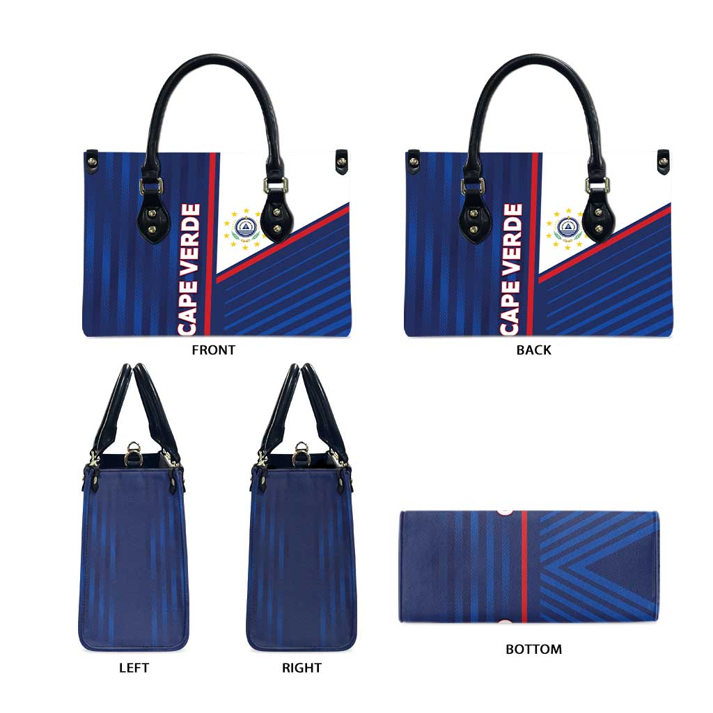 Cape Verde Football Leather Bag Unique Style - Wonder Print Shop