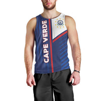Custom Cape Verde Football Men Tank Top Unique Style - Wonder Print Shop