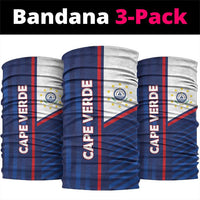 Cape Verde Football Neck Gaiter Unique Style - Wonder Print Shop