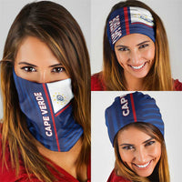 Cape Verde Football Neck Gaiter Unique Style - Wonder Print Shop