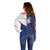 Custom Cape Verde Football Off Shoulder Sweater Unique Style - Wonder Print Shop