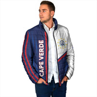 Custom Cape Verde Football Padded Jacket Unique Style - Wonder Print Shop