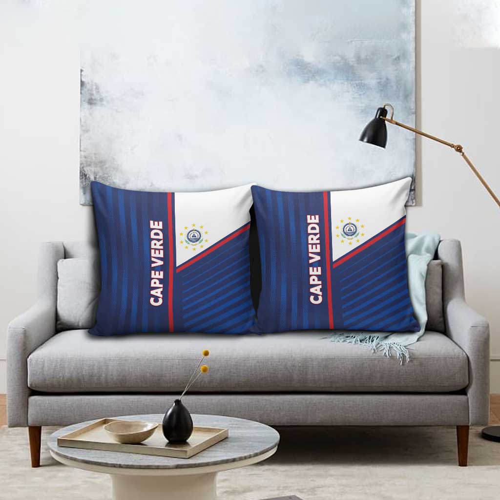 Cape Verde Football Pillow Cover Unique Style - Wonder Print Shop