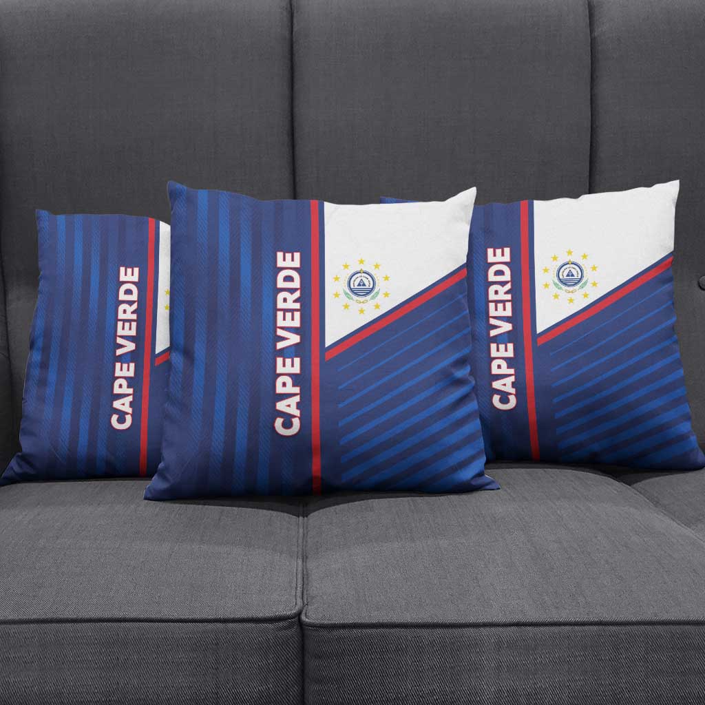 Cape Verde Football Pillow Cover Unique Style - Wonder Print Shop