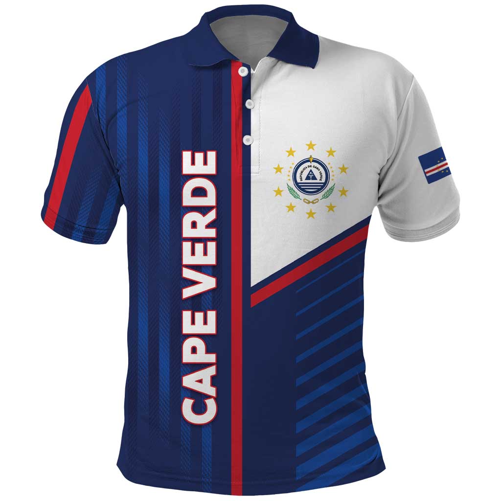 Custom Cape Verde Football Polo Shirt Unique Style - Wonder Print Shop