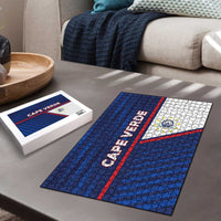 Cape Verde Football Puzzle Unique Style - Wonder Print Shop