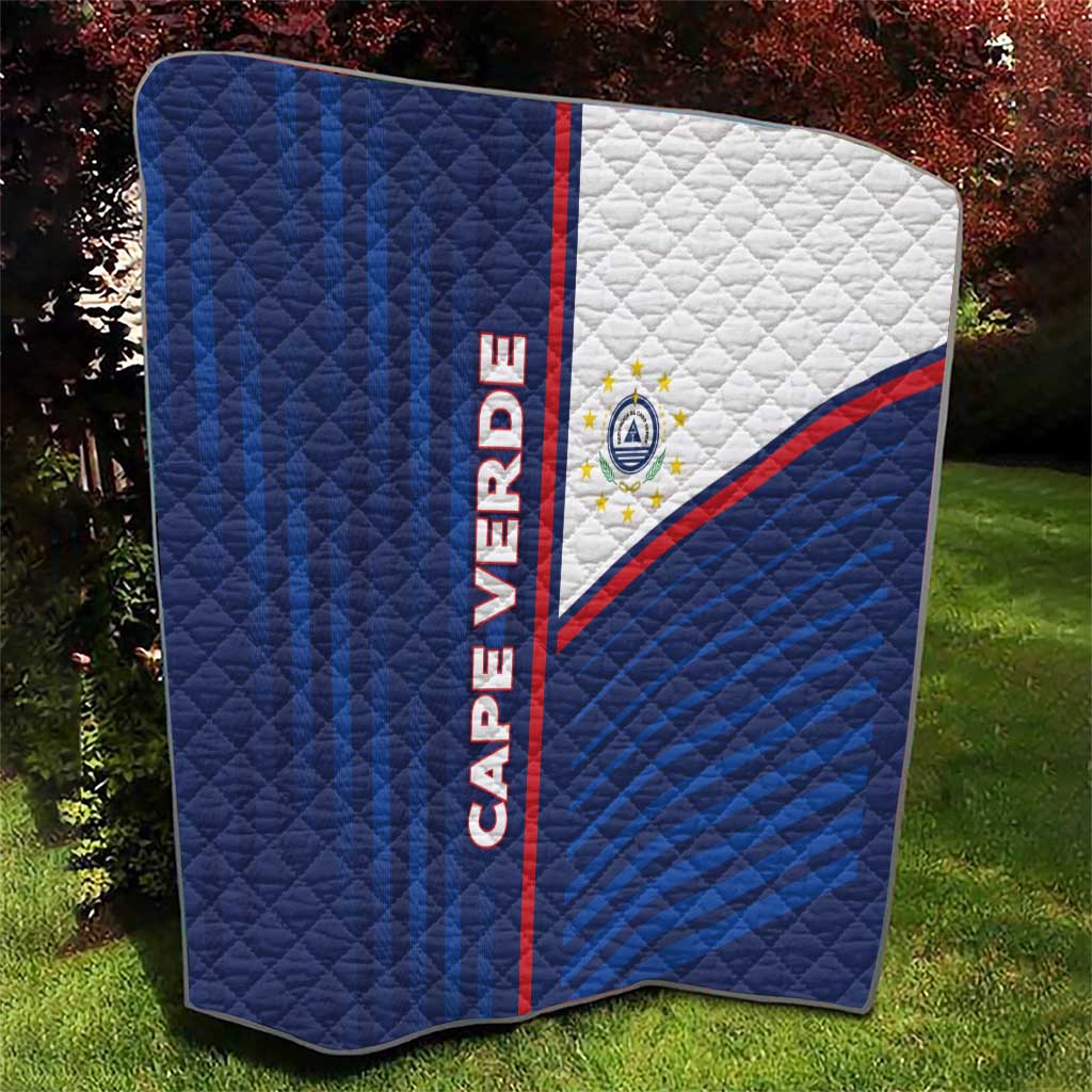 Cape Verde Football Quilt Unique Style - Wonder Print Shop