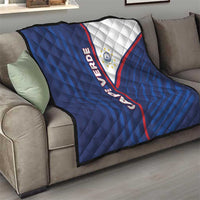Cape Verde Football Quilt Unique Style - Wonder Print Shop