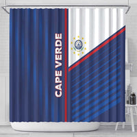 Cape Verde Football Shower Curtain Unique Style - Wonder Print Shop