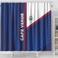 Cape Verde Football Shower Curtain Unique Style - Wonder Print Shop