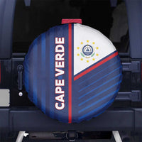 Cape Verde Football Spare Tire Cover Unique Style - Wonder Print Shop
