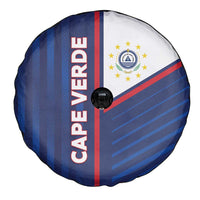 Cape Verde Football Spare Tire Cover Unique Style - Wonder Print Shop
