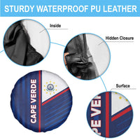 Cape Verde Football Spare Tire Cover Unique Style - Wonder Print Shop