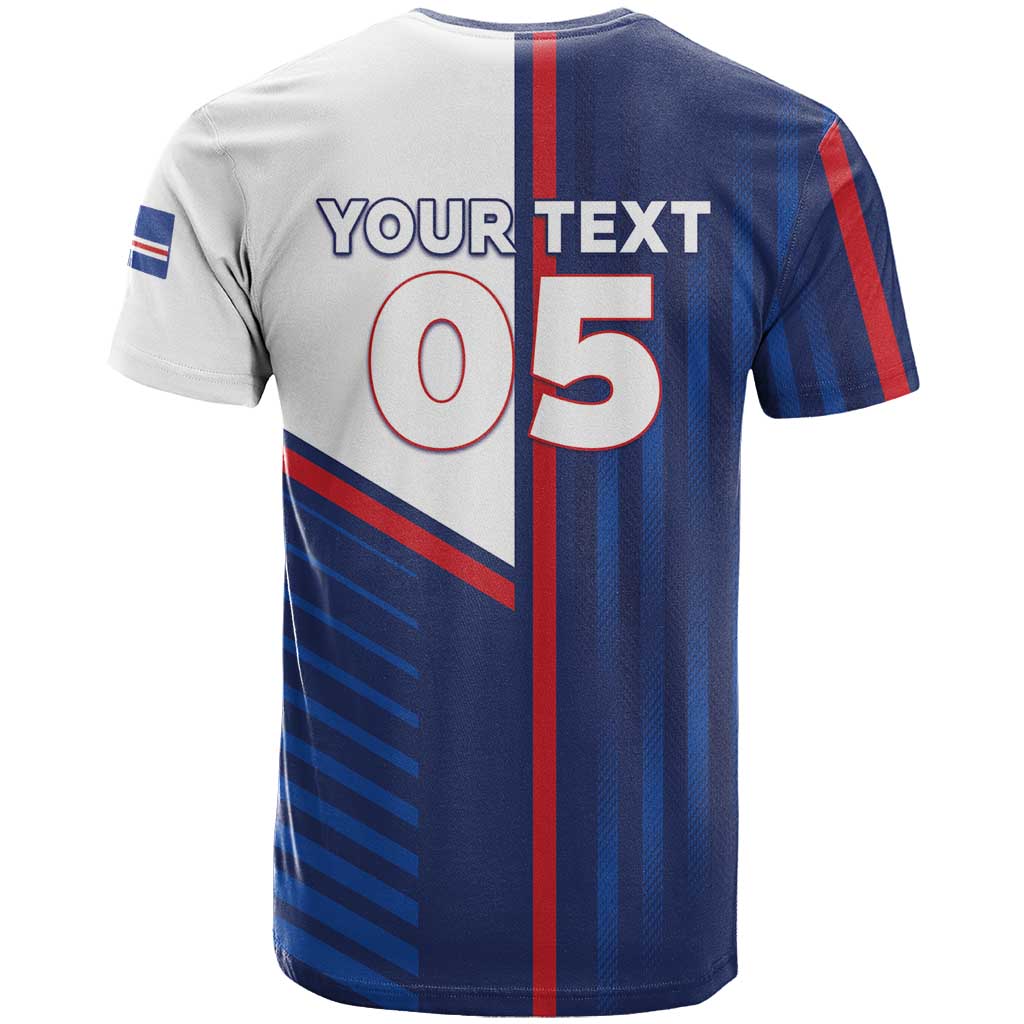 Custom Cape Verde Football T Shirt Unique Style - Wonder Print Shop