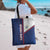 Cape Verde Football Tote Bag Unique Style - Wonder Print Shop